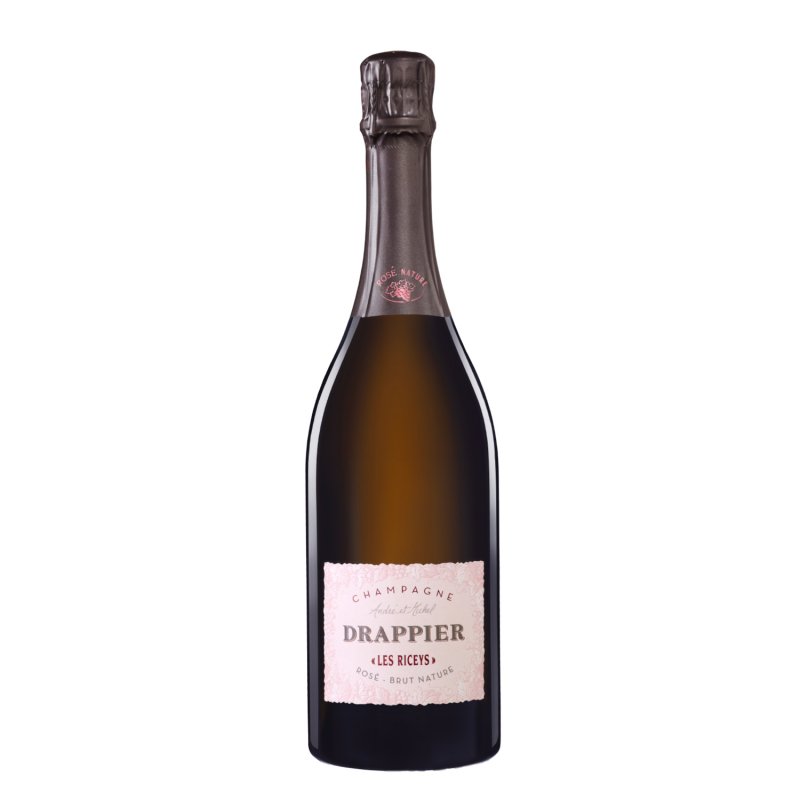Drappier Champagne - Brut Nature Rosé - Les Riceys - Bottle 75cl