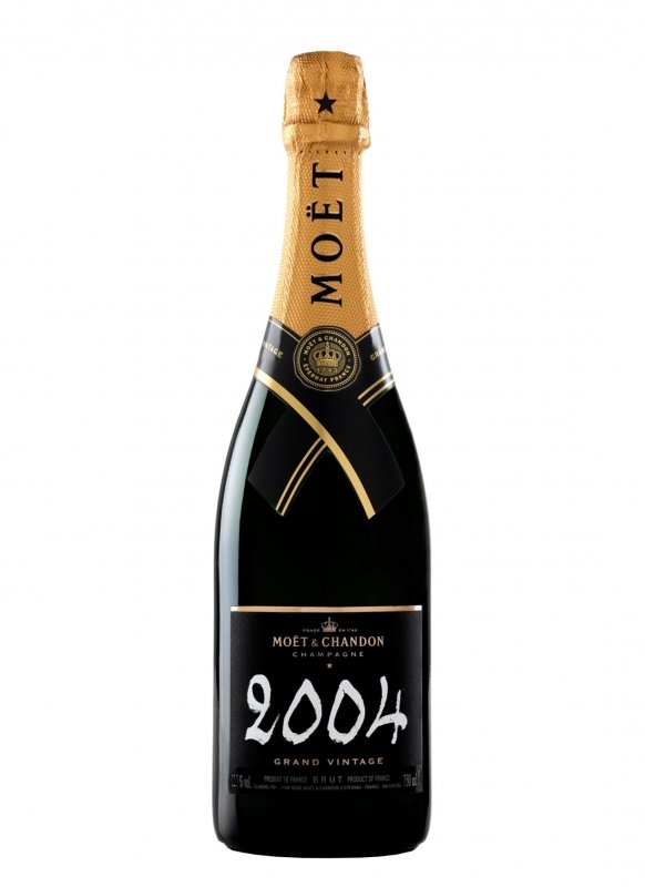 Champagne Moët & Chandon - Grand Vintage 2004 - Garrafa 75 cl Champagne Moët & Chandon - Grand Vintage 2004 - Garrafa 75 cl