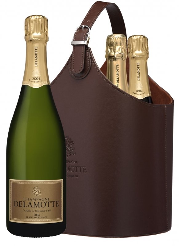 Champagne Delamotte - Blanc de Blancs 2004 - Bouteille 75CL - Coffret