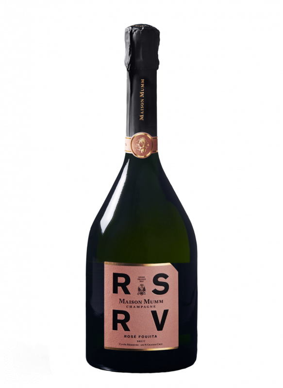 Champagne Mumm - RSRV Rosé Foujita - Garrafa 75 cl Champagne Mumm - RSRV Rosé Foujita - Garrafa 75 cl