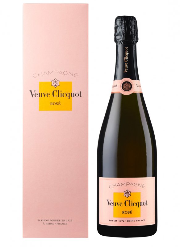 Champagne Veuve Clicquot - Brut Rosé - Garrafa 75 cl - Estojo