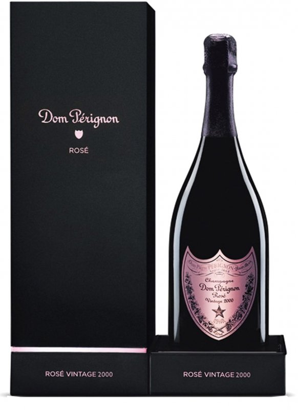 Dom Pérignon Champagne - Vintage Rosé 2000 - Bottle 75cl - Presentation pack