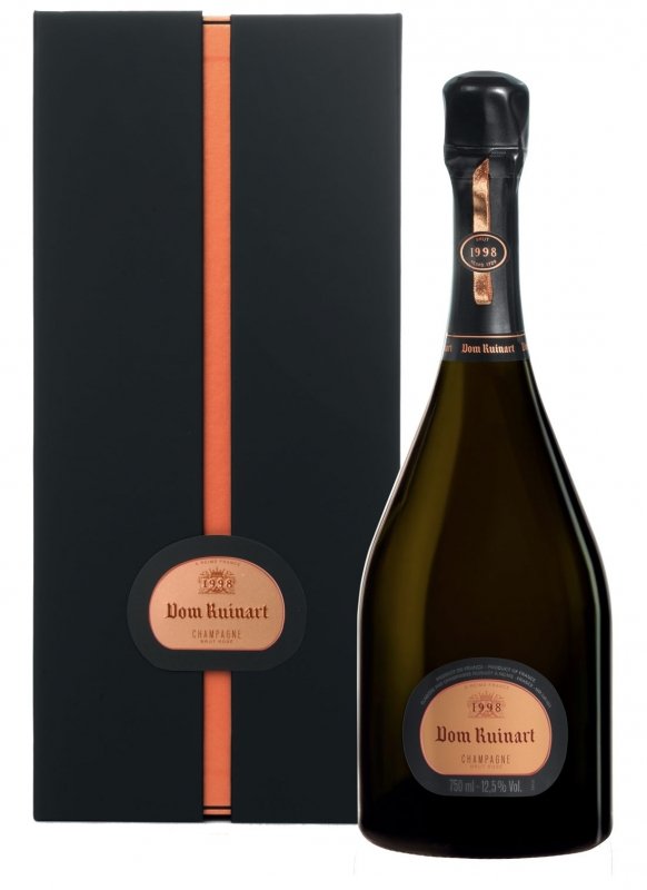 Champagne Ruinart - Dom Ruinart Rosé 1998 - Garrafa 75 cl - Caixa Champagne Ruinart - Dom Ruinart Rosé 1998 - Garrafa 75 cl - Caixa
