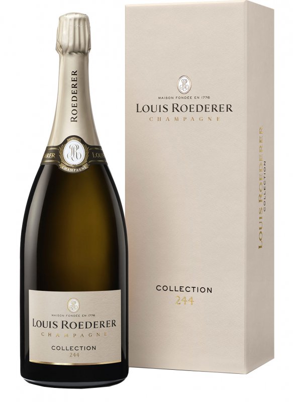 Champagne Louis Roederer - Collection 244 - Magnum 150CL - Coffret Champagne Louis Roederer - Collection 244 - Magnum 150CL - Coffret