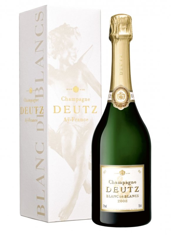 Champagne Deutz - Blanc de Blancs 2008 - Garrafa 75 cl - Estojo Champagne Deutz - Blanc de Blancs 2008 - Garrafa 75 cl - Estojo