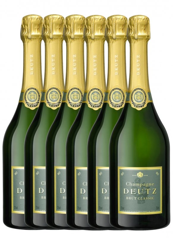 Champagne Deutz - Brut Classic (par 6) - Bouteille 75CL Champagne Deutz - Brut Classic (par 6) - Bouteille 75CL