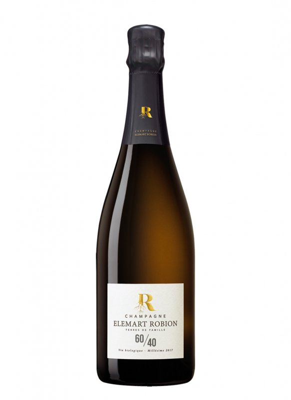 Champagne Elemart Robion - 60/40 Millésime 2017 - Bouteille 75CL Champagne Elemart Robion - 60/40 Millésime 2017 - Bouteille 75CL