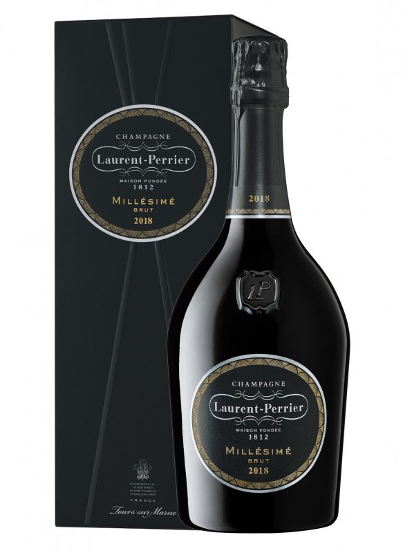 Champagne Laurent-Perrier - Brut Millésimé 2018 - Garrafa 75 cl - Estojo Champagne Laurent-Perrier - Brut Millésimé 2018 - Garrafa 75 cl - Estojo