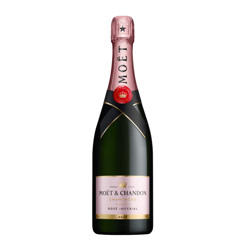 Champagne Moët & Chandon - Rosé Impérial - Garrafa 75 cl Champagne Moët & Chandon - Rosé Impérial - Garrafa 75 cl