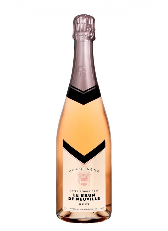 Champagne Le Brun de Neuville - Tendre Rosé - Garrafa 75 cl Champagne Le Brun de Neuville - Tendre Rosé - Garrafa 75 cl