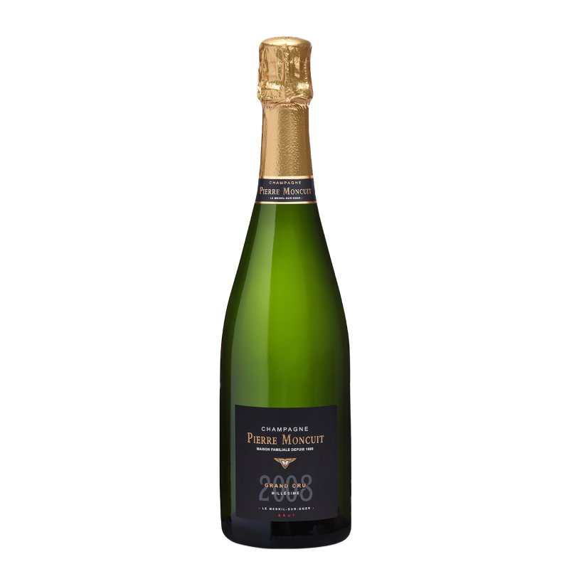 Champagne Pierre Moncuit - Millésime 2008 Grand Cru - Bouteille 75CL Champagne Pierre Moncuit - Millésime 2008 Grand Cru - Bouteille 75CL