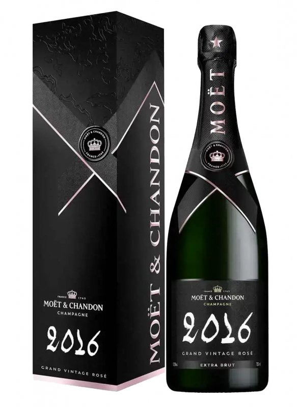 Champagne Moët & Chandon - Grand Vintage Rosé 2016 - Fles 75 cl - Zaak