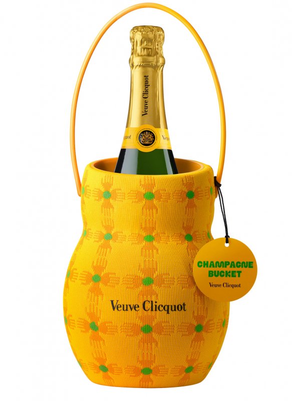 Champagne Veuve Clicquot - Brut Sun Holder (Yinka Ilori) - Fles 75 cl - Box Champagne Veuve Clicquot - Brut Sun Holder (Yinka Ilori) - Fles 75 cl - Box
