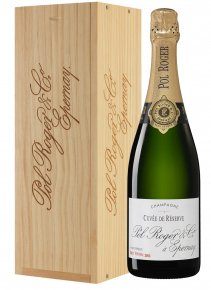 Champagne Pol Roger - Vintage 2004 Vinothèque - Magnum 150 cl - Caixa de madeira