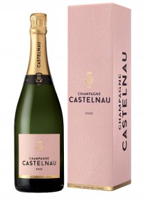 Champagne Castelnau - Le Rosé - Garrafa 75 cl - Estojo