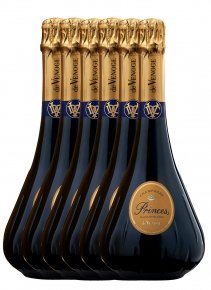 De Venoge 6 Princes Blanc de Blancs + 6 flûtes Non millésimé Bouteille 75CL bouteille + flûtes De Venoge 6 Princes Blanc de Blancs + 6 flûtes Non millésimé Bouteille 75CL bouteille + flûtes