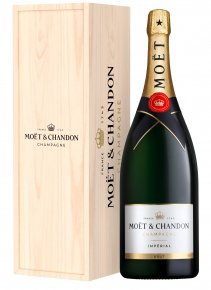 Champagne Moët & Chandon - Brut Impérial - Magnum 150 cl - Holzkiste