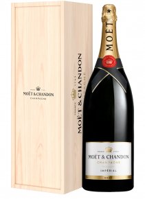 Champagne Moët & Chandon - Brut Impérial - Jéroboam 300cl - Caja de madera