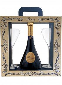 De Venoge Princes Blanc de Blancs Non millésimé Bouteille 75CL bouteille + flûtes De Venoge Princes Blanc de Blancs Non millésimé Bouteille 75CL bouteille + flûtes